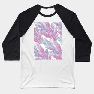 Magical leaf pattern, Halloween, aesthetic, autumn, white background pattern Baseball T-Shirt